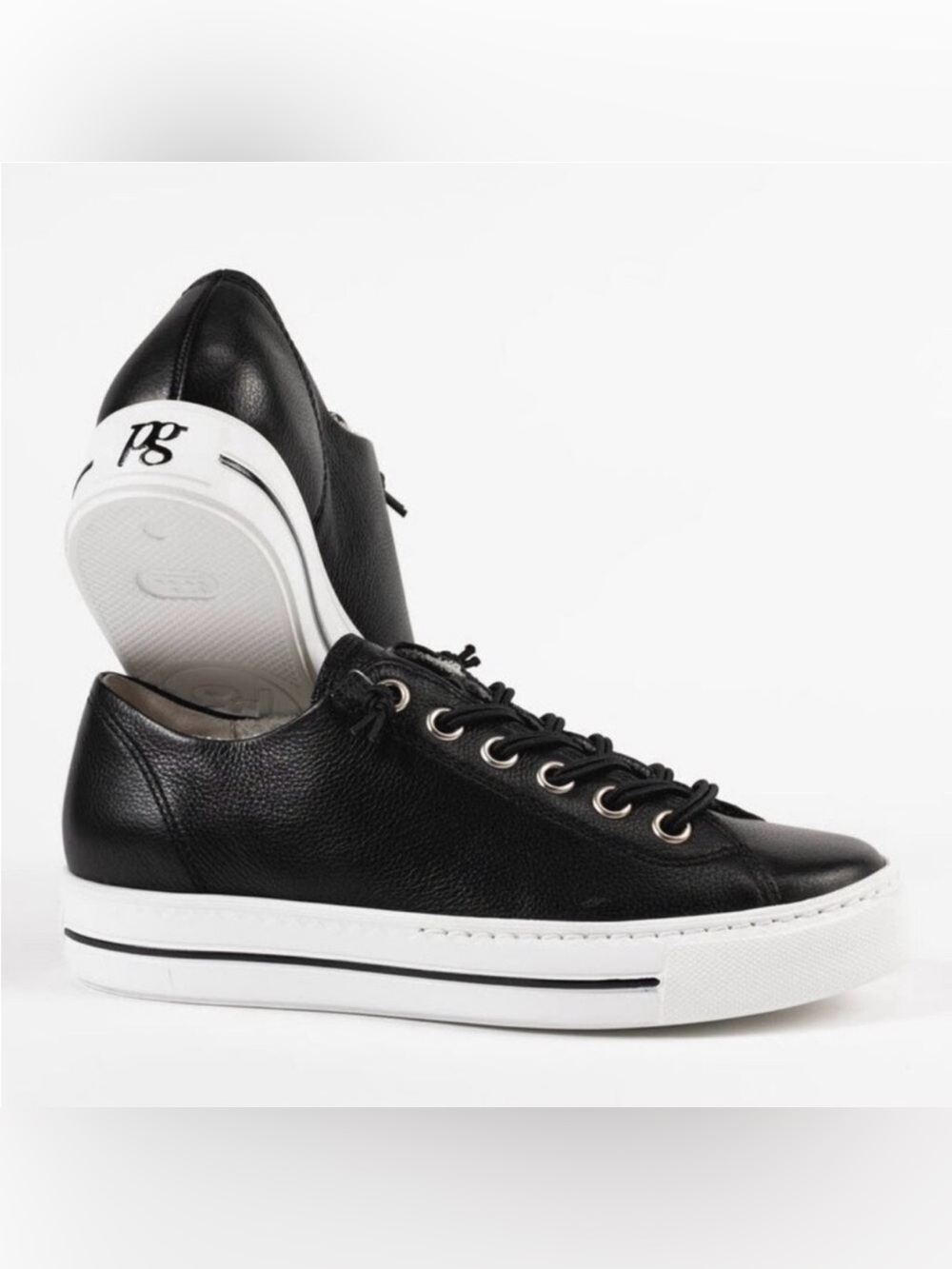 Paul Green Hadley Platform Sneaker black, SIZE 10.5